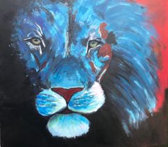 Blå Løve